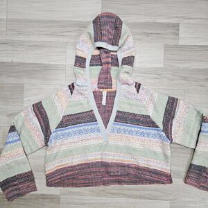 Daily Practice Anthropologie Womens Multicolored Fair Isle Sweater Size Small...